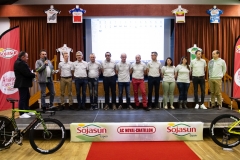 PRESENTATION DE L\'EQUIPE CYCLISTE DE DN1 SOJASUN ESPOIR ACNC. NOYAL-CHATILLON SUR SEICHE, FRANCE, LE 18 JANVIER 2019.