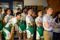 PRESENTATION DE L\'EQUIPE CYCLISTE DE DN1 SOJASUN ESPOIR ACNC. NOYAL-CHATILLON SUR SEICHE, FRANCE, LE 18 JANVIER 2019.