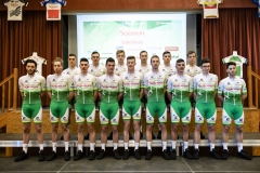 PRESENTATION DE L\'EQUIPE CYCLISTE DE DN1 SOJASUN ESPOIR ACNC. NOYAL-CHATILLON SUR SEICHE, FRANCE, LE 18 JANVIER 2019.