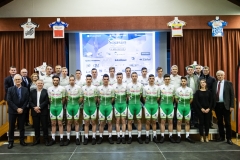 PRESENTATION DE L\'EQUIPE CYCLISTE DE DN1 SOJASUN ESPOIR ACNC. NOYAL-CHATILLON SUR SEICHE, FRANCE, LE 18 JANVIER 2019.