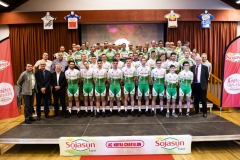 PRESENTATION DE L\'EQUIPE CYCLISTE DE DN1 SOJASUN ESPOIR ACNC. NOYAL-CHATILLON SUR SEICHE, FRANCE, LE 18 JANVIER 2019.