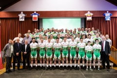 PRESENTATION DE L\'EQUIPE CYCLISTE DE DN1 SOJASUN ESPOIR ACNC. NOYAL-CHATILLON SUR SEICHE, FRANCE, LE 18 JANVIER 2019.