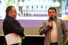 PRESENTATION DE L'EQUIPE CYCLISTE DE DN1 SOJASUN ESPOIR ACNC. NOYAL-CHATILLON SUR SEICHE, FRANCE, LE 18 JANVIER 2019.