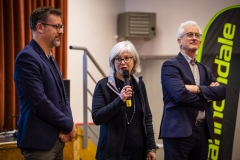 PRESENTATION DE L'EQUIPE CYCLISTE DE DN1 SOJASUN ESPOIR ACNC. NOYAL CHATILLON SUR SEICHE, FRANCE, LE 10 FEVRIER 2023. PHOTO: BERNARD LE BARS