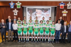 PRESENTATION DE L'EQUIPE DE DN1 SOJASUN ESPOIR ACNC, SAISON 2018. NOYAL-CHATILLON SUR SEICHE, FRANCE, LE 19 JANVIER 2018. PHOTO: BERNARD LE BARS