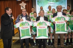 PRESENTATION DE L'EQUIPE DE DN1 SOJASUN ESPOIR ACNC, SAISON 2018. NOYAL-CHATILLON SUR SEICHE, FRANCE, LE 19 JANVIER 2018. PHOTO: BERNARD LE BARS