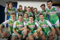 PRESENTATION DE L'EQUIPE DE DN1 SOJASUN ESPOIR ACNC, SAISON 2018. NOYAL-CHATILLON SUR SEICHE, FRANCE, LE 19 JANVIER 2018. PHOTO: BERNARD LE BARS