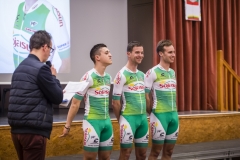 PRESENTATION DE L'EQUIPE DE DN1 SOJASUN ESPOIR ACNC, SAISON 2018. NOYAL-CHATILLON SUR SEICHE, FRANCE, LE 19 JANVIER 2018. PHOTO: BERNARD LE BARS