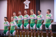 PRESENTATION DE L'EQUIPE DE DN1 SOJASUN ESPOIR ACNC, SAISON 2018. NOYAL-CHATILLON SUR SEICHE, FRANCE, LE 19 JANVIER 2018. PHOTO: BERNARD LE BARS