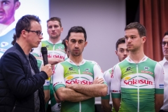 PRESENTATION DE L'EQUIPE DE DN1 SOJASUN ESPOIR ACNC, SAISON 2018. NOYAL-CHATILLON SUR SEICHE, FRANCE, LE 19 JANVIER 2018. PHOTO: BERNARD LE BARS