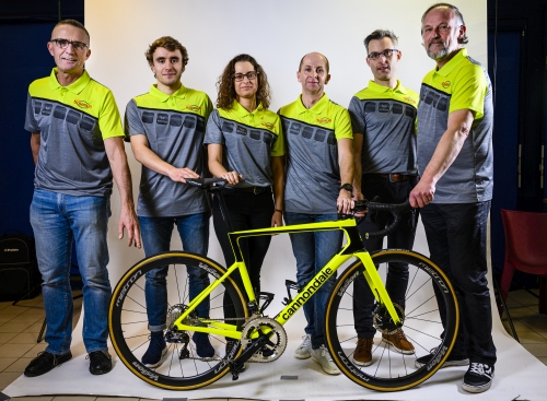 PRESENTATON DE L'EQUIPE DE DN1 SOJASUN ESPOIR, SAISON 2020. NOYAL CHATILLON SUR SEICHE, FRANCE, LE 17 JANVIER 2020.