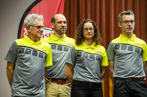 PRESENTATON DE L'EQUIPE DE DN1 SOJASUN ESPOIR, SAISON 2020. NOYAL CHATILLON SUR SEICHE, FRANCE, LE 17 JANVIER 2020.