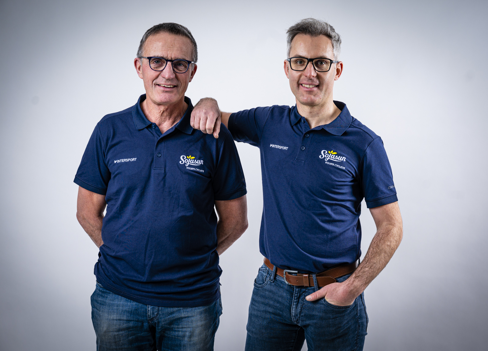 PRESENTATION DE L'EQUIPE CYCLISTE DE DN1 SOJASUN ESPOIR ACNC. NOYAL CHATILLON SUR SEICHE, FRANCE, LE 10 FEVRIER 2023. PHOTO: BERNARD LE BARS