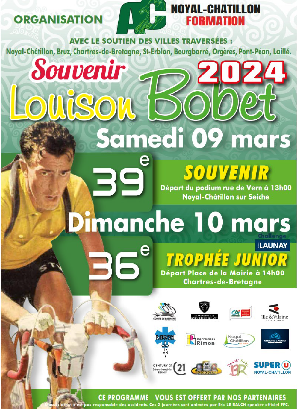 Souvenir et Trophée Louison BOBET 2024: Informations