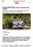 ouest-france Arthur et Tugdual